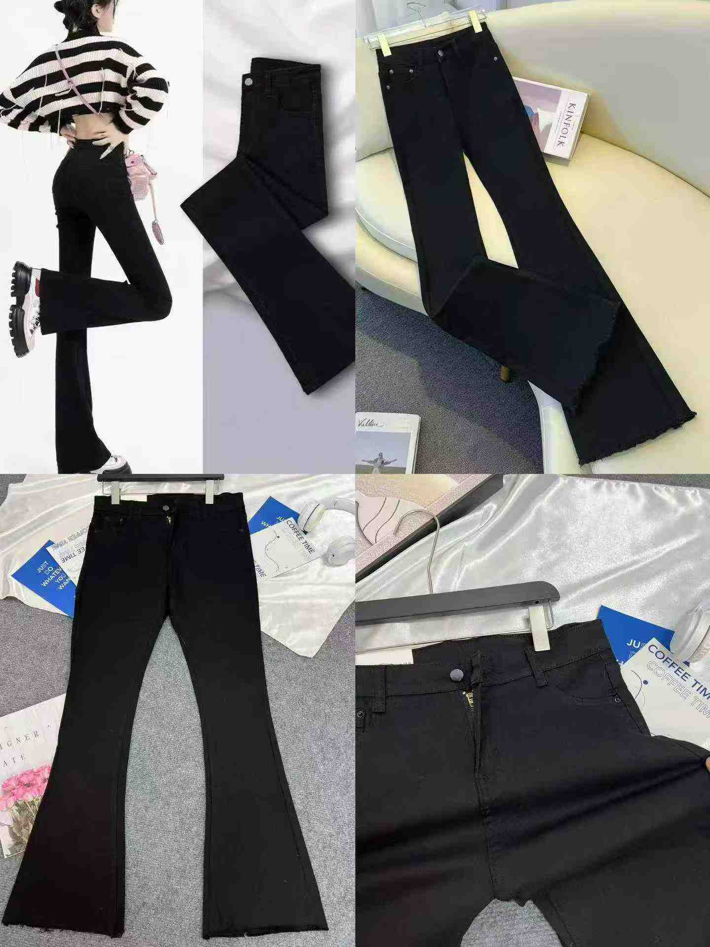6800 Pcs Women's Stretch Denim Jeans Bulk Full Clearance - Image 6