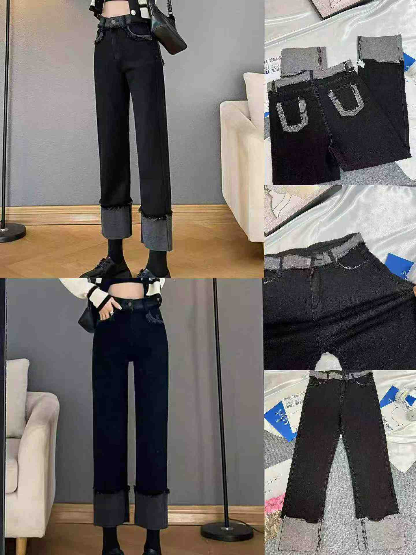 6800 Pcs Women's Stretch Denim Jeans Bulk Full Clearance - Image 9