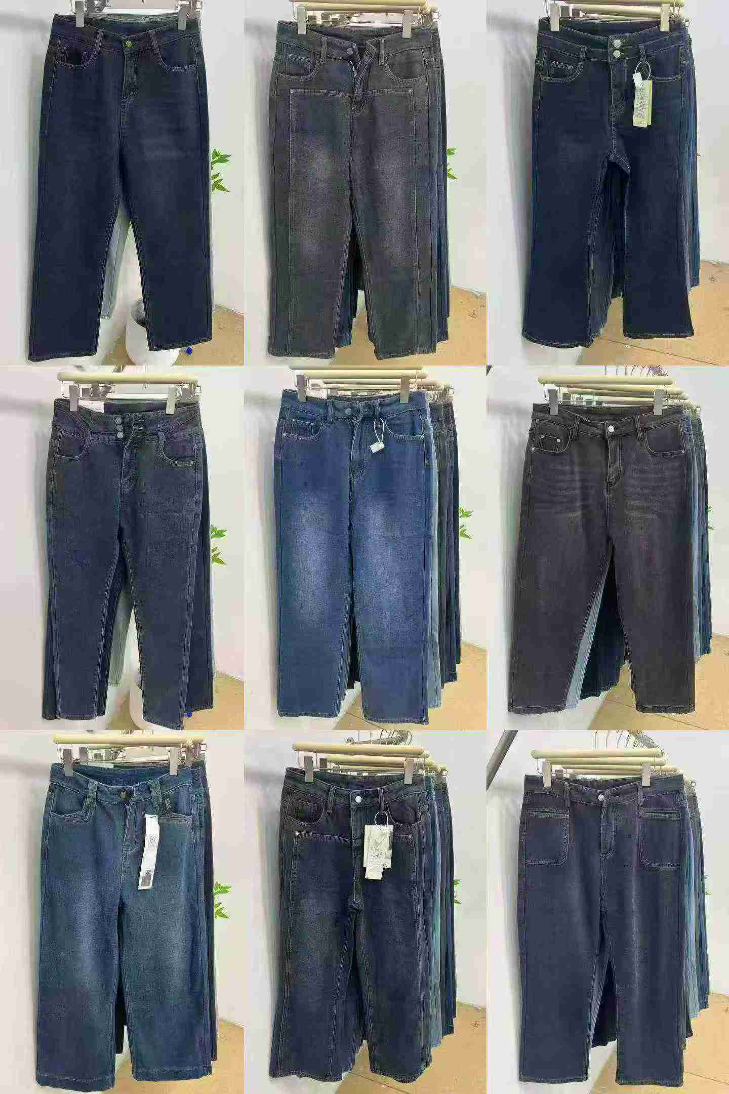 2000 pièces de jeans femme doublés polaire, nouveauté best-seller - Image 7