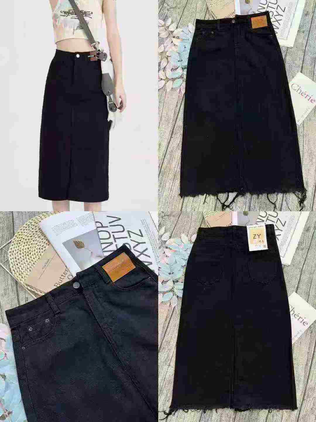 2000 Pieces Mixed New Denim Long Skirts - Image 9
