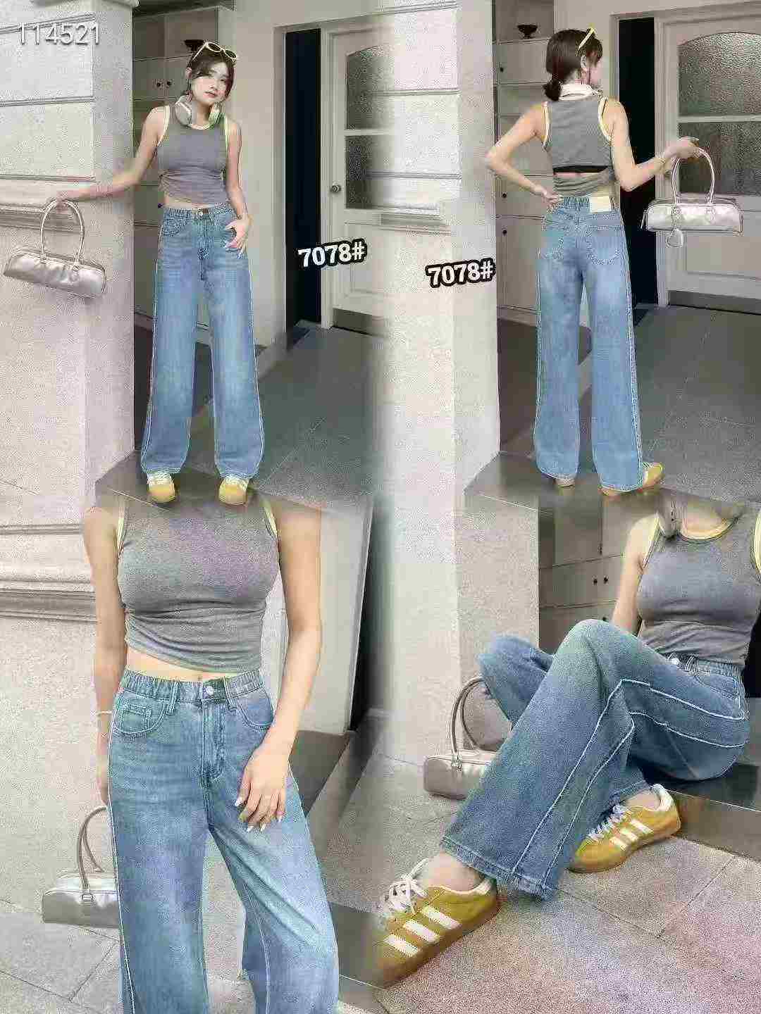 High Quality Washed Women's Denim Jeans 2800 Pieces - Image 6