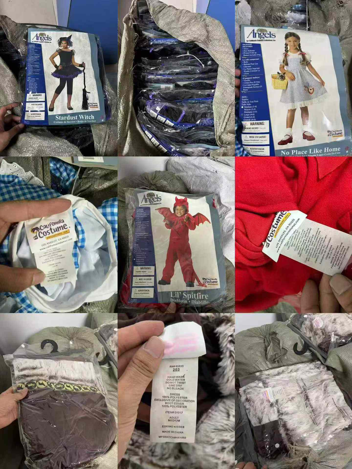 4600 Pièces Ensemble de Costumes Cosplay Anime Dessin Animé Halloween Dégriffé - Image 9