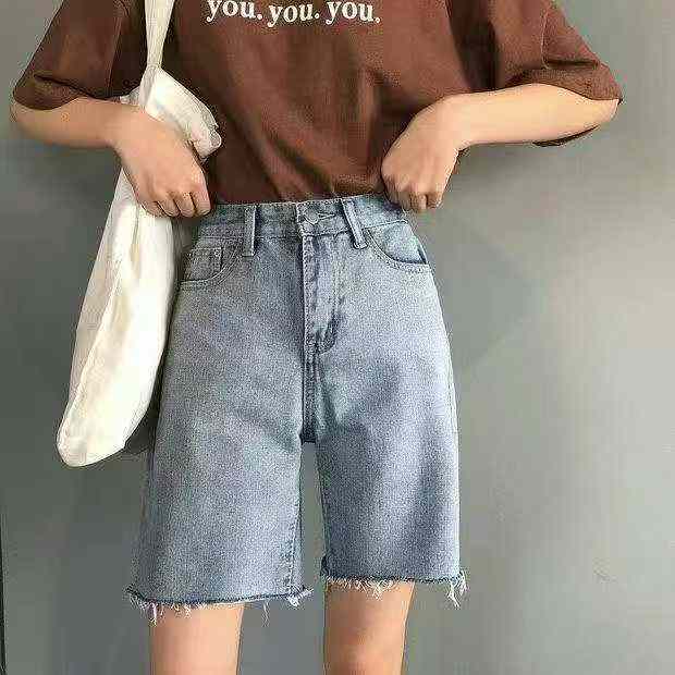 1000 pièces de shorts mi-longs mixtes en denim pour femme Printemps/Été S-XL - Image 8