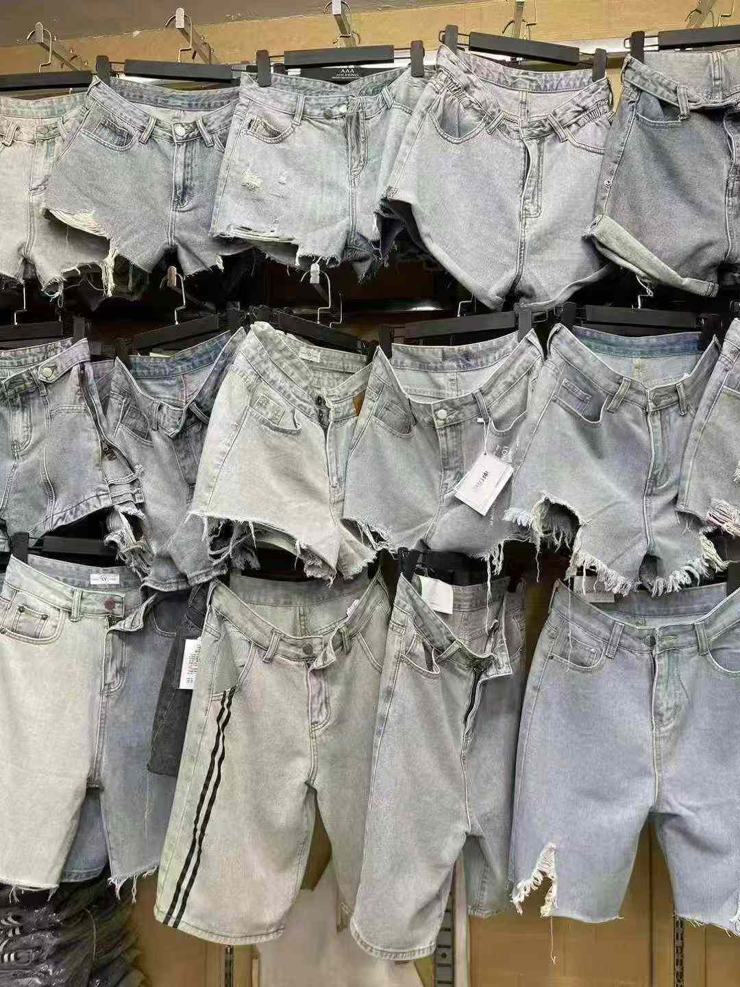 New Arrival Stock Women's Assorted Denim Shorts & Skirts 5000 Pieces Full Clearance - Image 3
