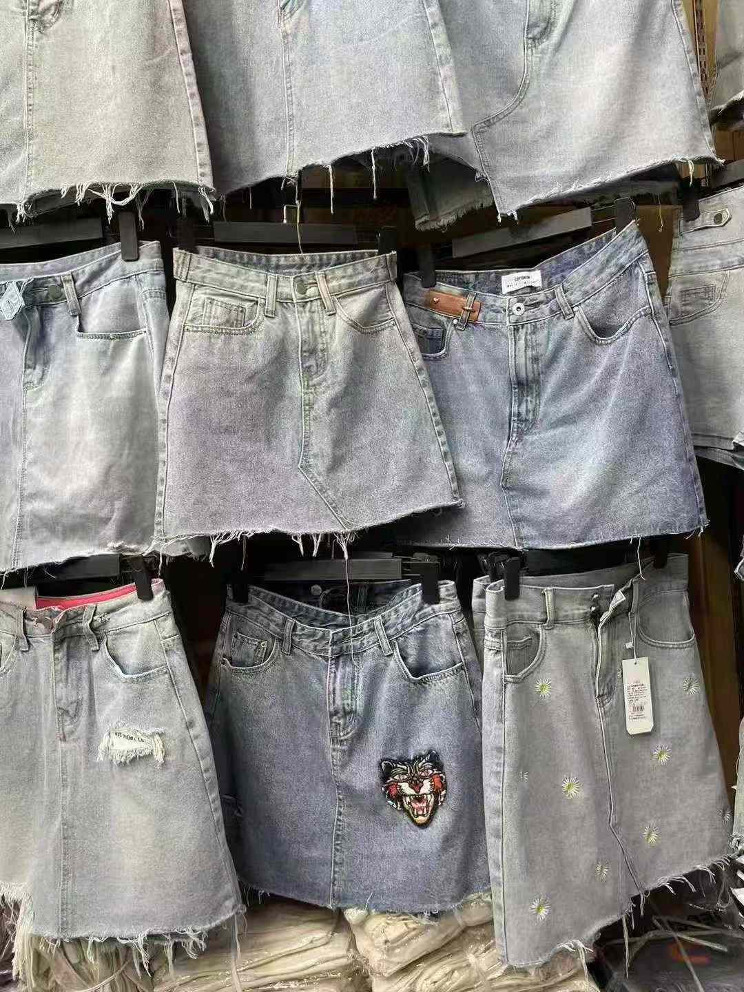 New Arrival Stock Women's Assorted Denim Shorts & Skirts 5000 Pieces Full Clearance - Image 6
