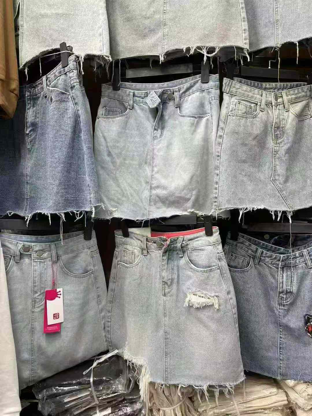New Arrival Stock Women's Assorted Denim Shorts & Skirts 5000 Pieces Full Clearance - Image 7