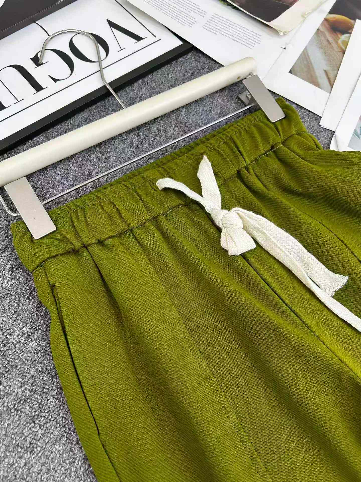 377 Pcs High Quality Spring Autumn Women's Wide Leg Straight Suit Pants - Image 7