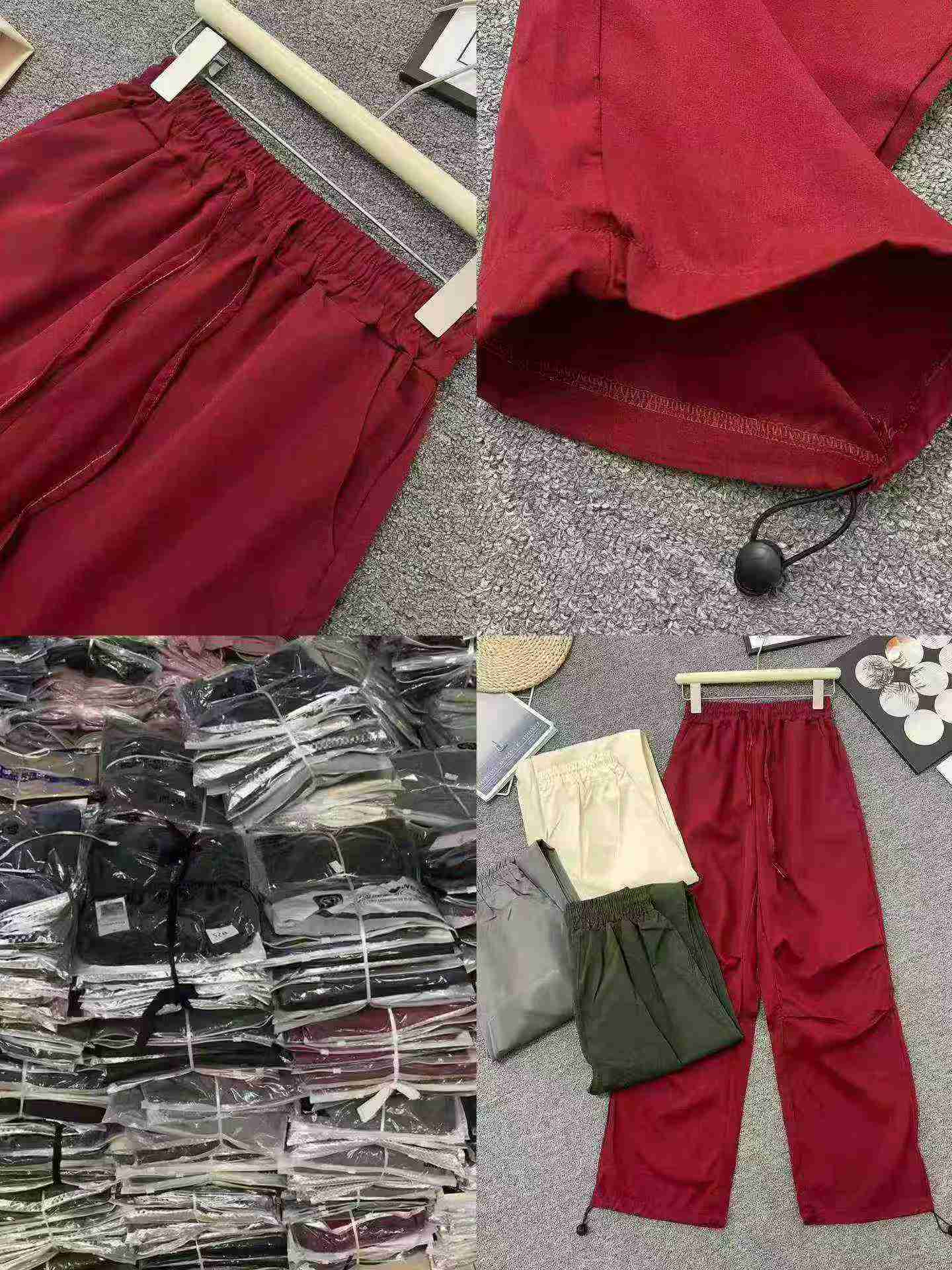 290 Pcs American Style Loose Paratrooper Cargo Hiking Pants for Men Women - Image 9
