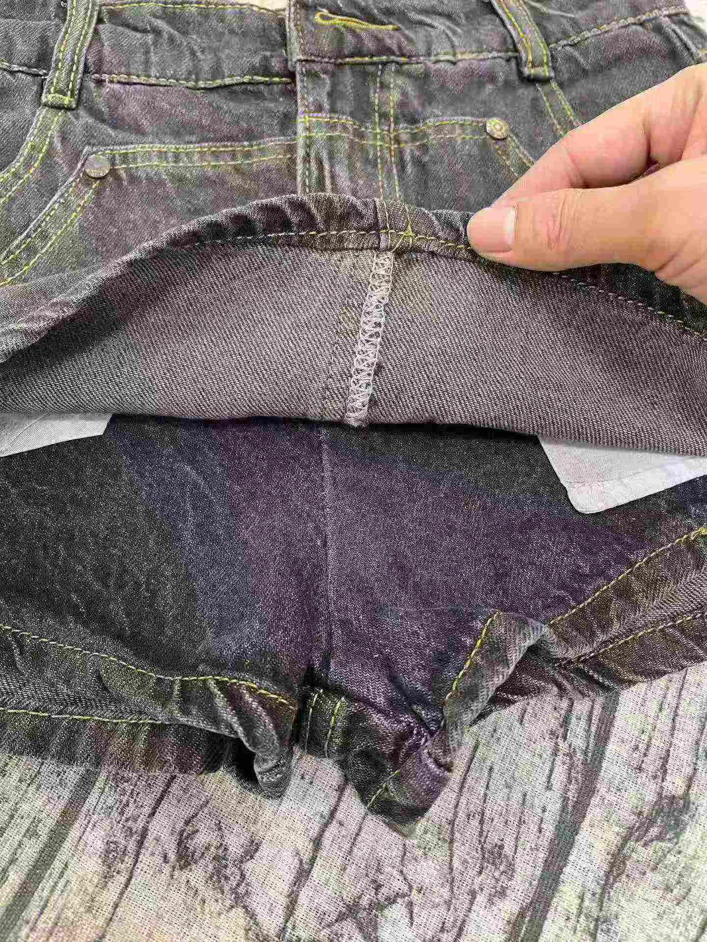 Women's Vintage Denim Mini Skort High Waist A-Line Bodycon - 300 Piece Lot, SML - Image 7