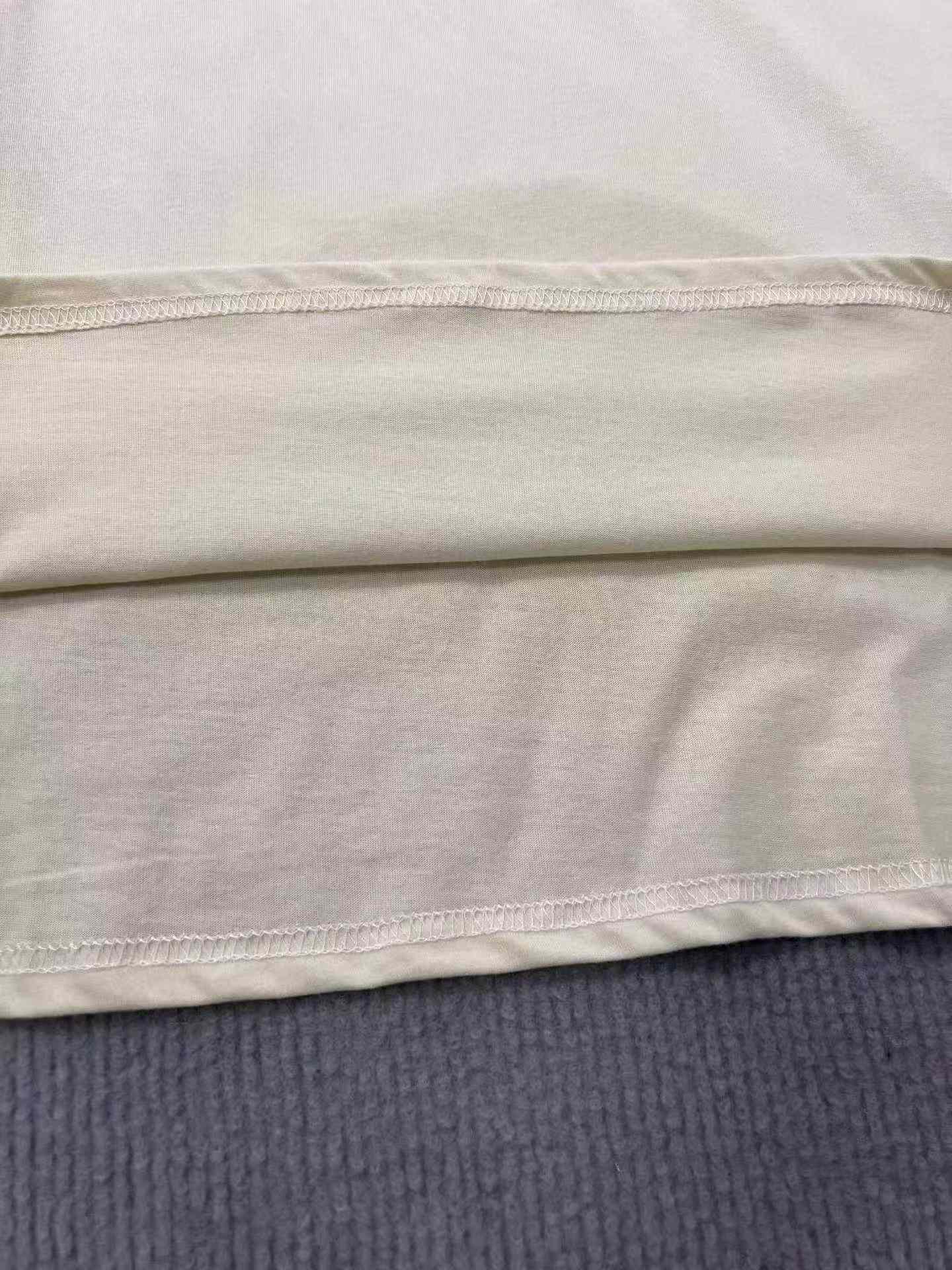 Kaos Pria Katun Lengan Pendek Sablon, Atasan Leher Bulat Musim Panas, 50.000 Potong - Image 8