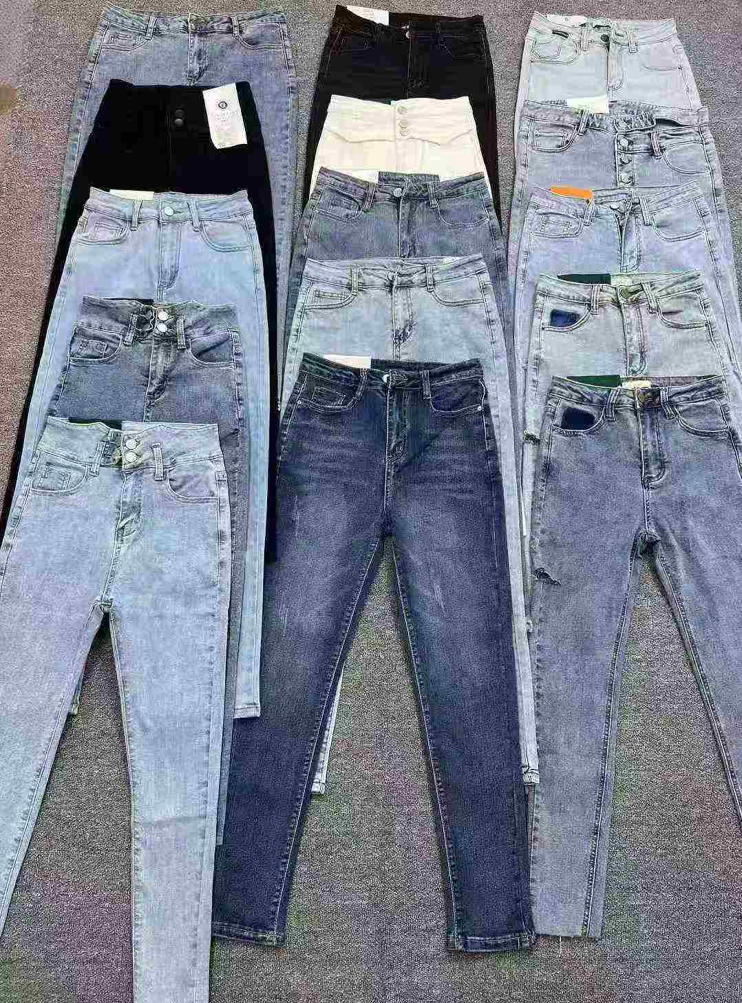 Women's High-Waist Stretchy Skinny Jeans, 2,800 Pieces, Sizes 26-32 (S-XXL) - Image 5