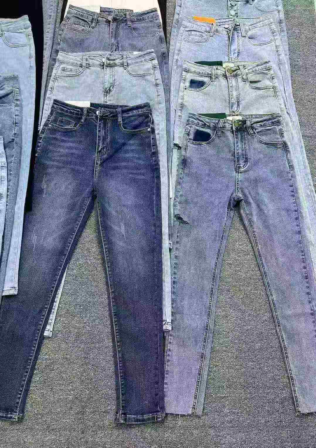 Women's High-Waist Stretchy Skinny Jeans, 2,800 Pieces, Sizes 26-32 (S-XXL) - Image 7