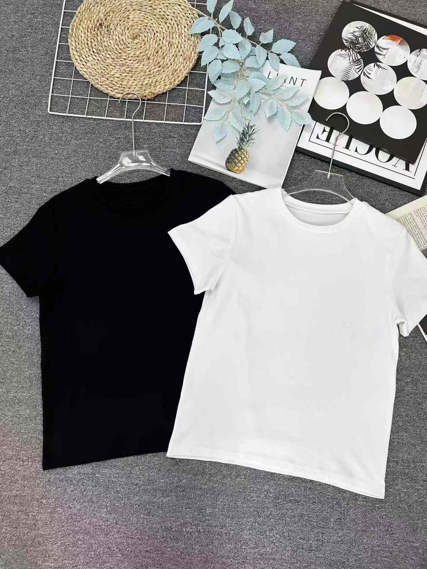 Women's Cotton Crew Neck Slim Fit Short Sleeve T-Shirt, 2535 PCS, 11 Colors, One Size - Image 7