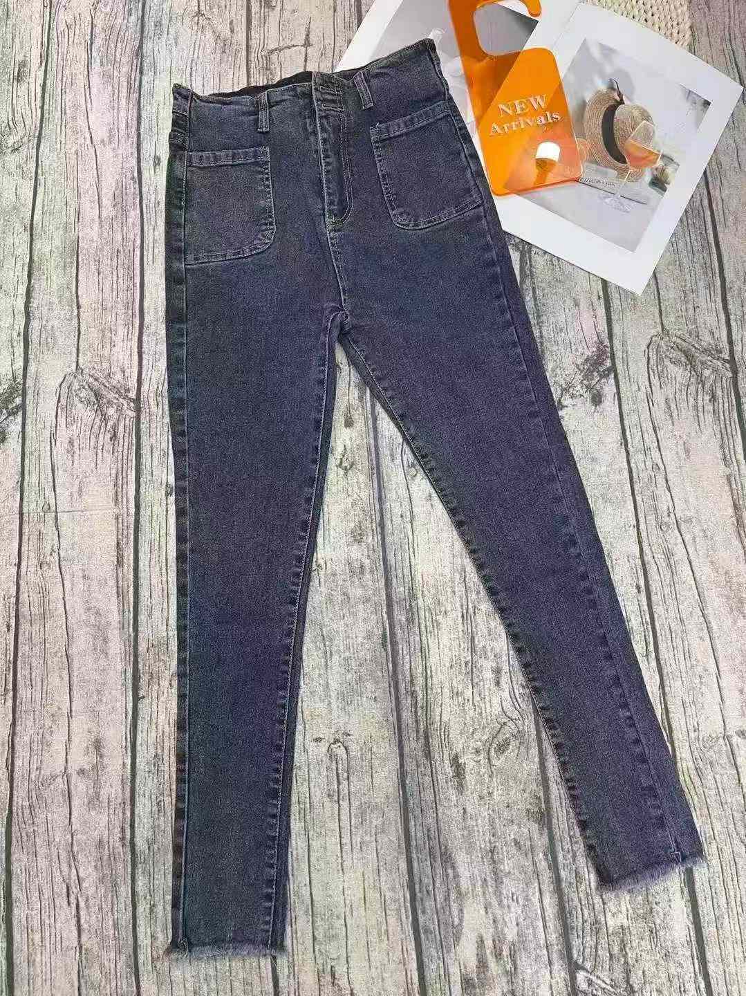 1680 Pcs High Stretch Denim Skinny Jeans, Sizes 26-32 - Image 9