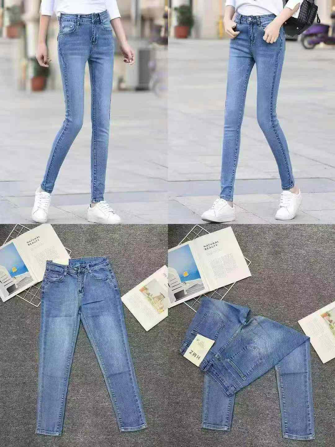 1680pcs High Stretch Skinny Denim Jeans, Sizes 26-32 (S-XL) - Image 3