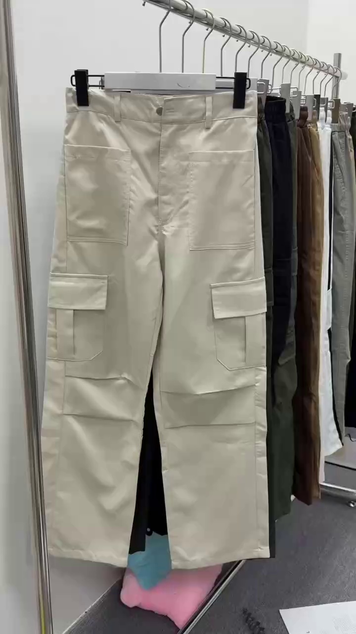 248 Pcs Spring Autumn Men's Loose Casual Cargo Pants - Image 1