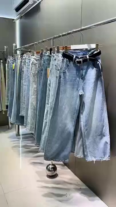 Stock Assorted Wide Leg Jeans - Image 1