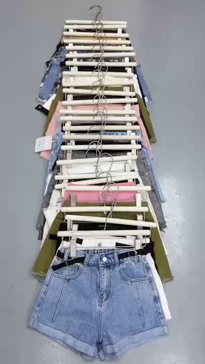 Hangzhou Original Summer American Retro Denim Shorts & Skirts, 4283 Pieces - Image 1