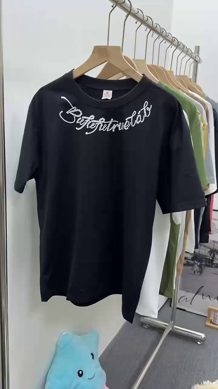 T-shirt d'été fin pour homme à col rond et manches courtes, 381 pièces, tailles M à 5XL - Image 2