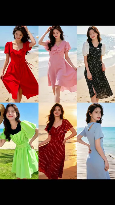 5800 Pieces Women Beach Style Dresses Full Clearance - Image 1