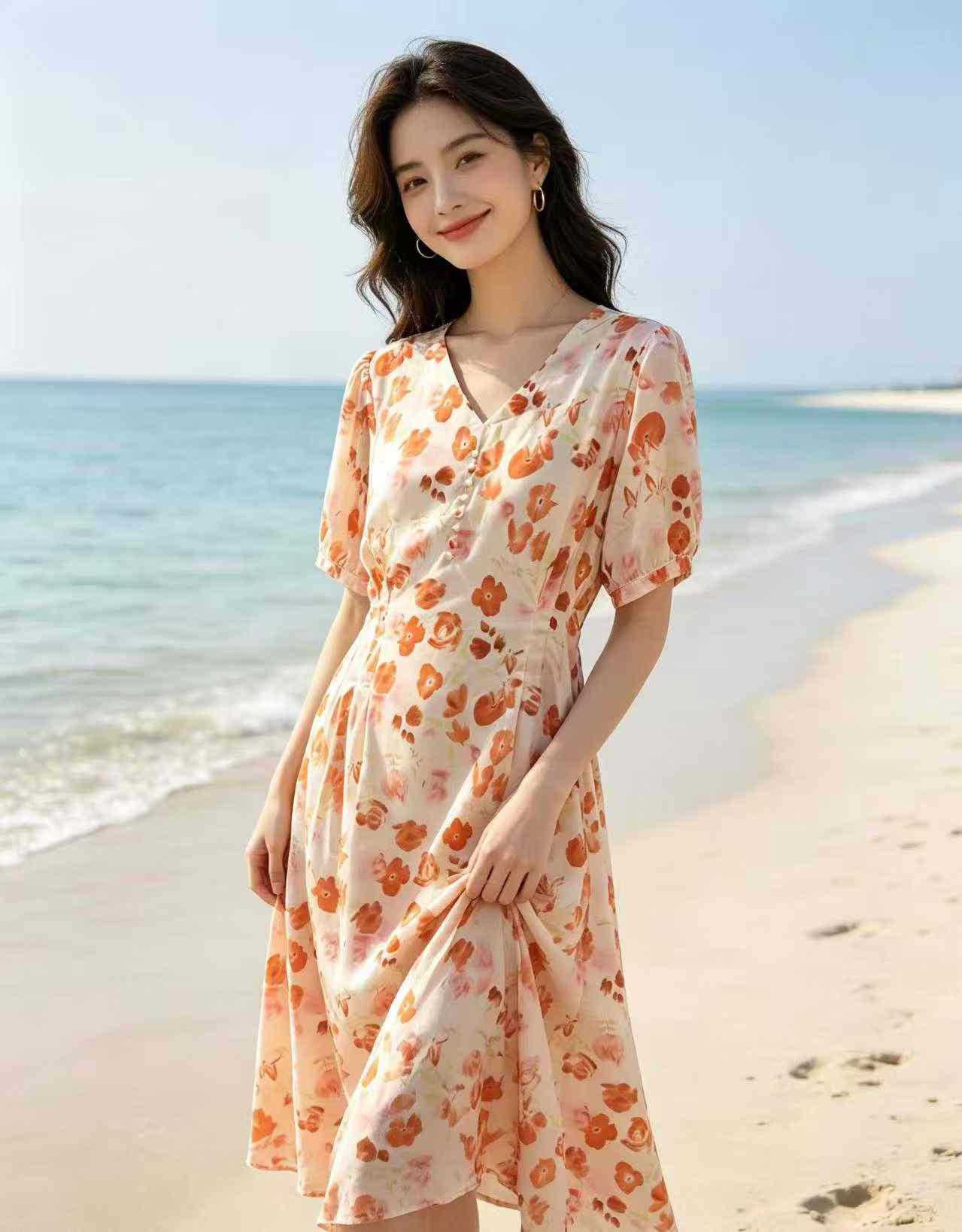 5800 Pieces Beach Style Young Women Dresses Stock Clearance - Image 1