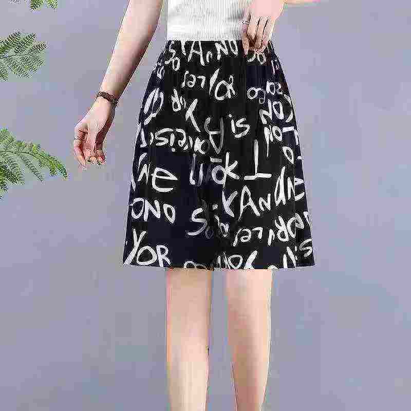 Women's Summer Ice Silk Loose Culotte Shorts 800 Pieces - Image 1