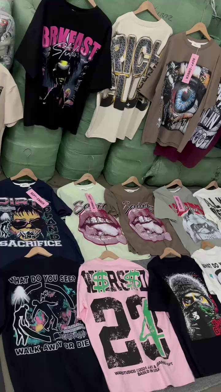 Hot Selling Export 350g Heavyweight Unisex Short Sleeve T-shirts For Africa, MOQ 10000 Pieces - Image 1