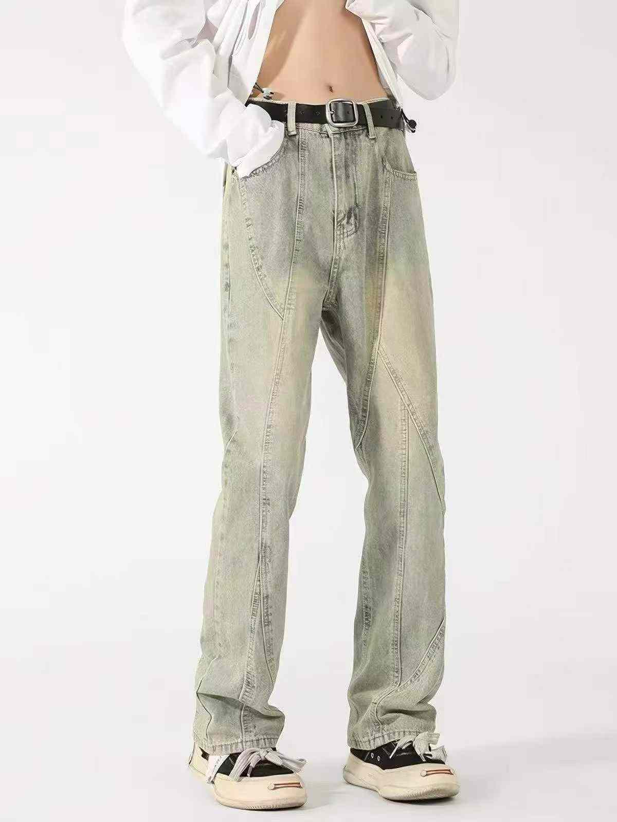 American Mud Dyed Flared Jeans Unisex 300PCS Bulk - Image 1