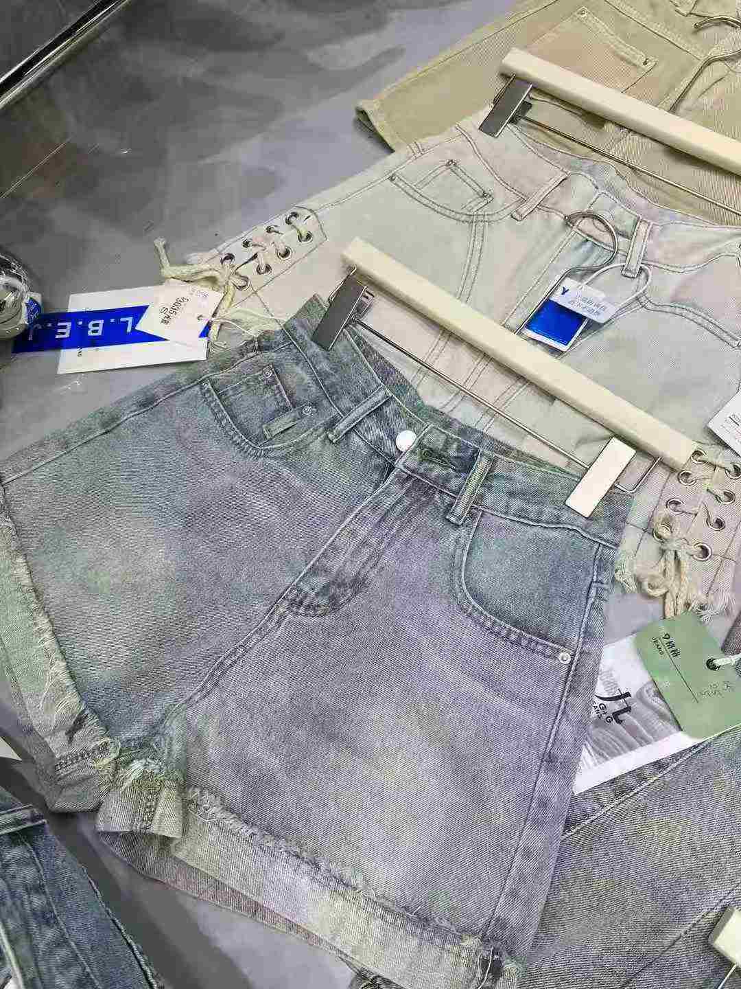1000 Pieces High Quality Assorted New Denim Shorts & Skirts, Sizes S-XL - Image 1