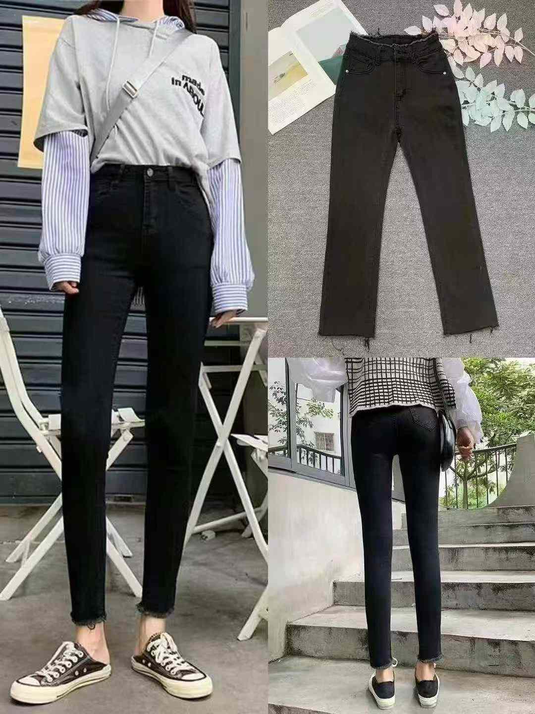 1680pcs High Stretch Skinny Denim Jeans, Sizes 26-32 (S-XL) - Image 1