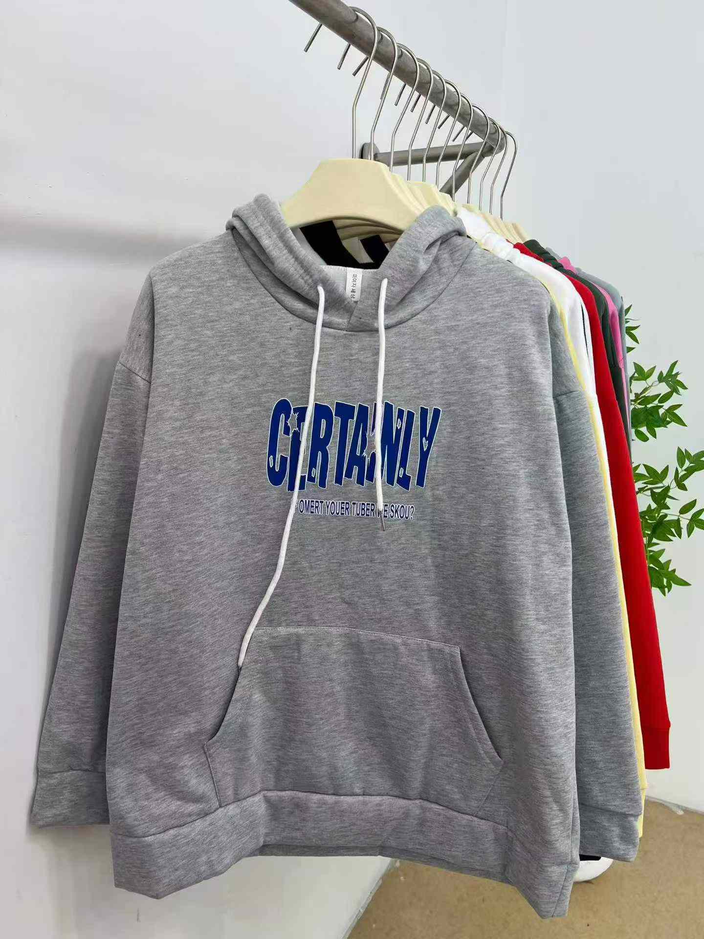 Wholesale Unisex Oversized Fleece-Lined Hoodie, 5000 Pieces - Image 1