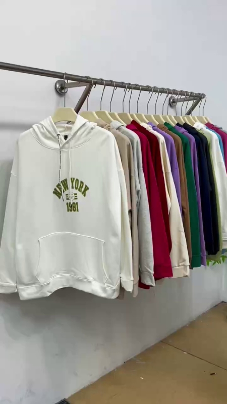 3800 Pieces Unisex Cotton Loop Hooded Sweatshirts - Image 1