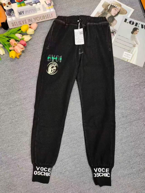 2300 Pcs Fall Winter Fleece Lined Kids Jeans - Image 1