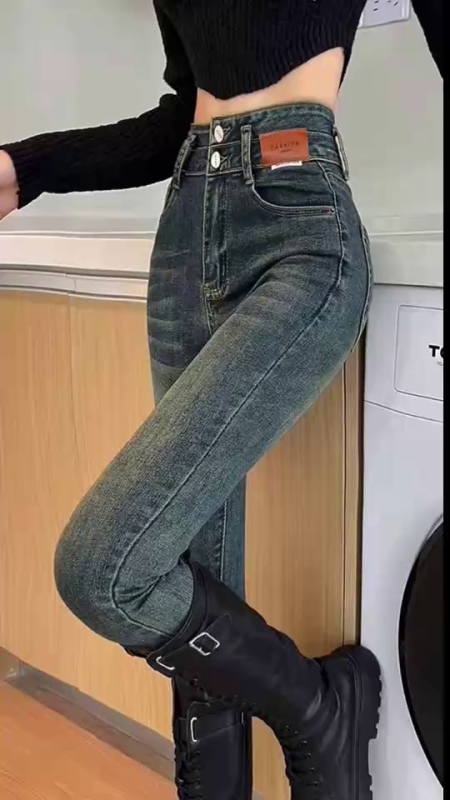 3300 pièces de jeans skinny stretch pour femmes flambant neufs - Image 1