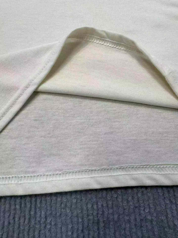 12000 Helai Baju Atasan Kanak-Kanak Kapas Polos Leher Bulat Lengan Pendek Bercetak - Image 1