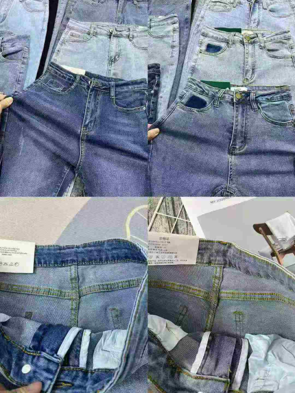 Women's High-Waist Stretchy Skinny Jeans, 2,800 Pieces, Sizes 26-32 (S-XXL) - Image 1
