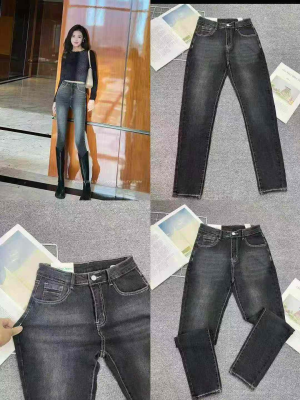1680 Pcs High Stretch Denim Skinny Jeans, Sizes 26-32 - Image 1
