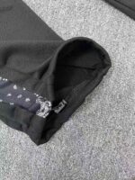 95pcs Full Stock Men's Autumn Winter Cargo Sweatpants - Ins Style Basketball Sports Harem Pants, Side Paisley Button Design, Convertible Cuffed/Straight Leg, Size L-XXL, Black, Wholesale Stock Lot - Image 4