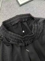 95pcs Full Stock Men's Autumn Winter Cargo Sweatpants - Ins Style Basketball Sports Harem Pants, Side Paisley Button Design, Convertible Cuffed/Straight Leg, Size L-XXL, Black, Wholesale Stock Lot - Image 3