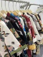 Japanese Traditional Modified Kimono Dresses - 850pcs Full Stock at 6.0 CNY/Piece, S-XL Sizes, Individually Packed, Multiple Patterns & Colors | Bulk Wholesale Export - Image 3