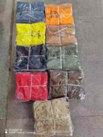 Wholesale Men's Washed Cotton Knee-Length Pants, One Size Fits 100-160LBS, Mixed Colors, MOQ 100 PCS at 10.4 CNY - Image 7