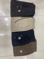 Bulk Wholesale Women's Fall Cotton Velvet Harem Pants | Embroidered K Logo, 4 Colors, Plus Sizes 2XL-5XL, Stock Lot Pricing: 14.8 CNY/PC (1600pcs), 15.3 CNY/PC (100pcs+) - Image 3