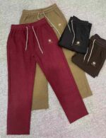 Autumn Molar Velvet Mom Pants (Straight Hem, with Pockets) - 800 Pieces Full Stock Clearance at 16.3 CNY/Piece, 4 Colors & Sizes 2XL-5XL - Image 5