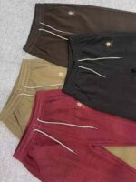 Autumn Molar Velvet Mom Pants (Straight Hem, with Pockets) - 800 Pieces Full Stock Clearance at 16.3 CNY/Piece, 4 Colors & Sizes 2XL-5XL - Image 4