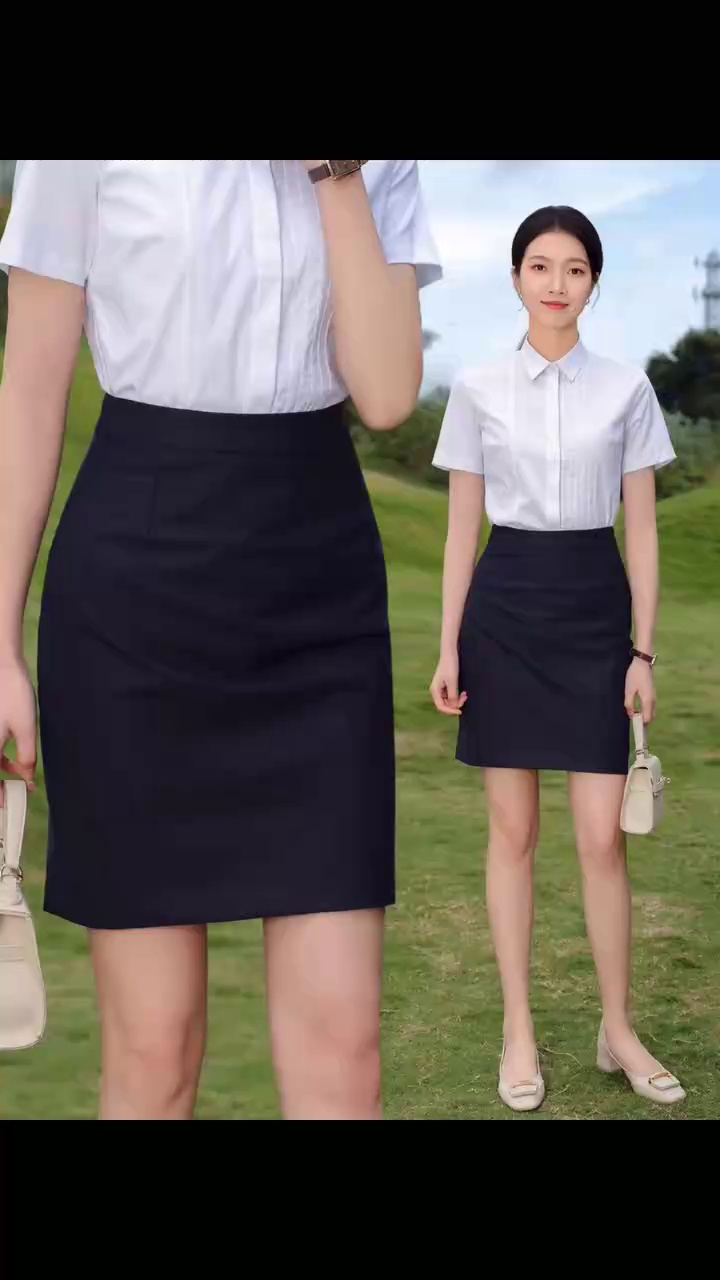 27pcs Short Professional Suit Skirts | Chinese Clothing Stock Lot, Assorted Sizes, Waterproof Packed - Image 1