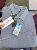 Qiyu Brand Men's Cotton Long Sleeve Polo Shirts (Layered Fake Two-Piece Style), 2199 Pieces Full Stock Lot, CNY14.3 Each, Sizes M-4XL, Individually Packed with Tags - Image 6