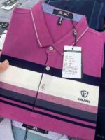 Qiyu Brand Men's Cotton Long Sleeve Polo Shirts (Layered Fake Two-Piece Style), 2199 Pieces Full Stock Lot, CNY14.3 Each, Sizes M-4XL, Individually Packed with Tags - Image 5