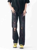 1300PCS Men's Jeans Chinese Clothing Stock Lot - Full Clearance 4.3 CNY/Piece, Sizes M-XXXL, 2 Styles, Individual Packaging, No After-sales Service - Image 5