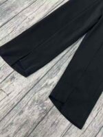Full Stock Clearance: 260pcs Women's Black Split Hem Suit Pants, S-XXL, Ankle-Length Wide Leg, Seam-Bound Lining, Independent Packaging, Spring & Autumn, 12.3 CNY/Piece - Image 5