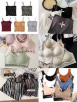 Wholesale Chinese Stock Lot: New Seamless Bralettes with Chest Pads (1870 Pieces Clearance) - Image 9
